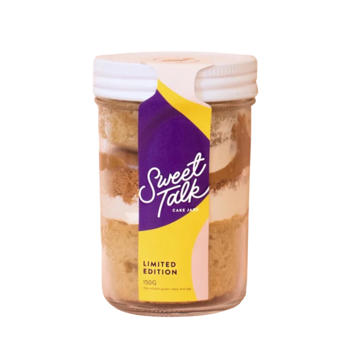 Biscoff Cookie Butter Cake Jar