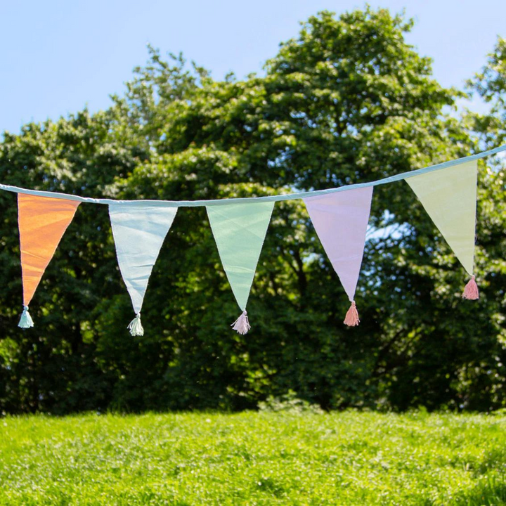 Pastel Fabric Bunting