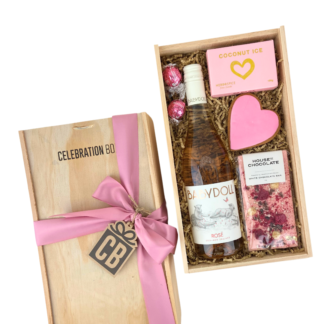 Celebrate with Rosé with Celebration Box, delivery NZ Wide and Auckland Same Day 7 Days a Week