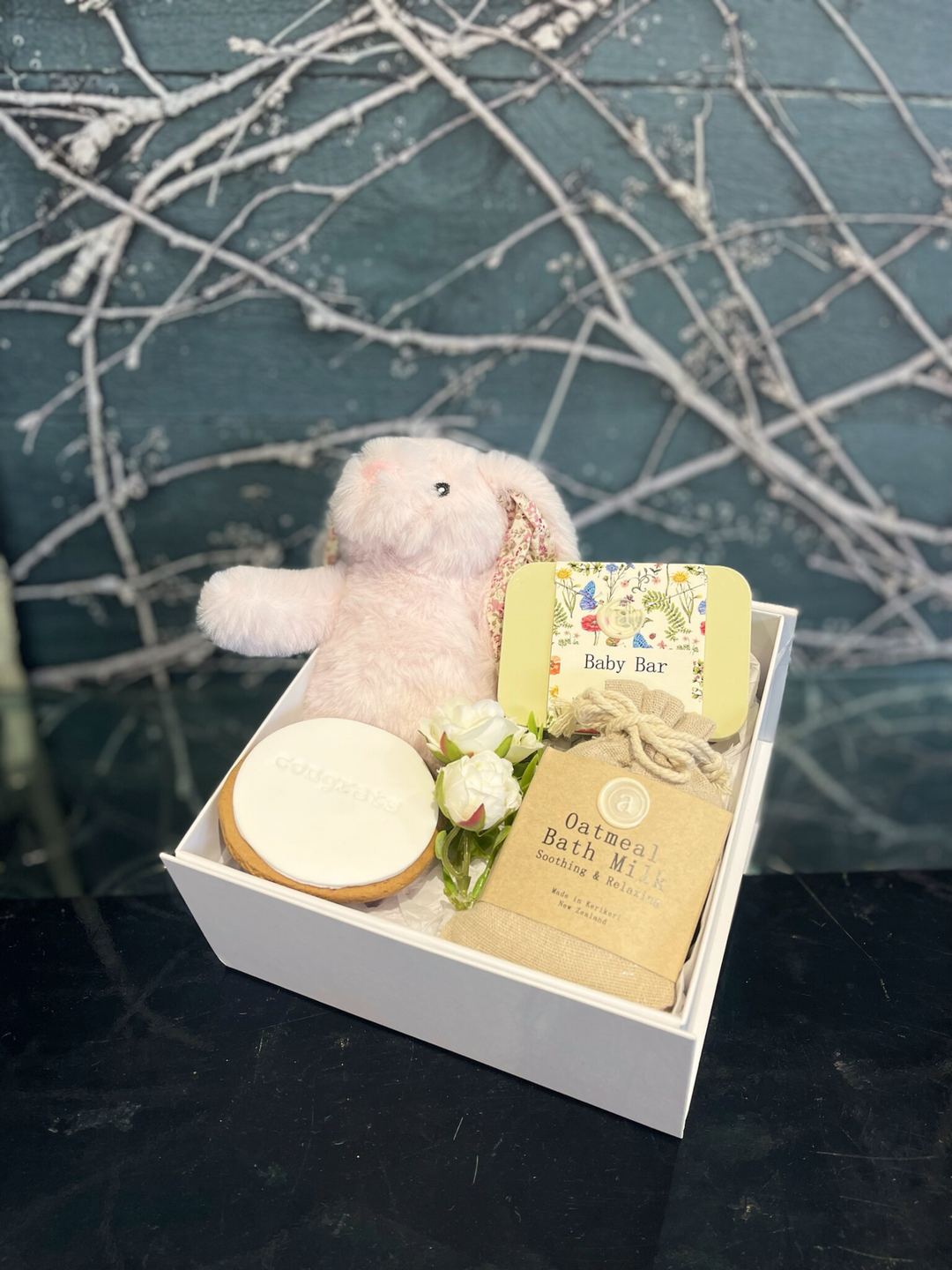 Little Luxury Baby Box-Local NZ Florist -The Wild Rose | Nationwide delivery, Free for orders over $100 | Flower Delivery Auckland