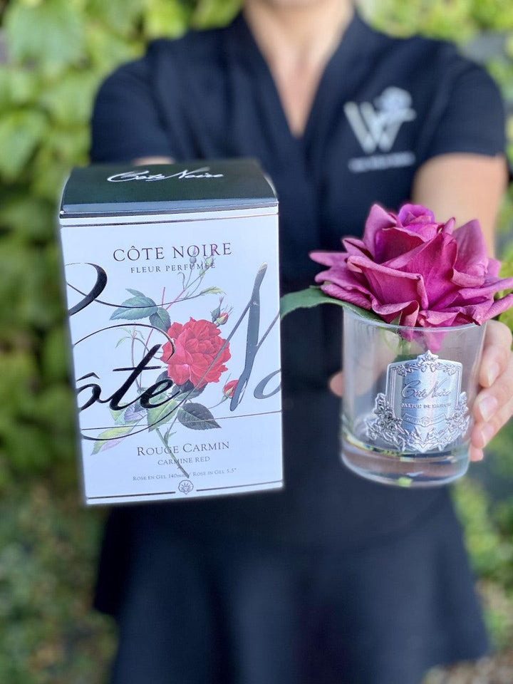 Côte Noire Perfumed Natural Touch French Rose - Carmine Red