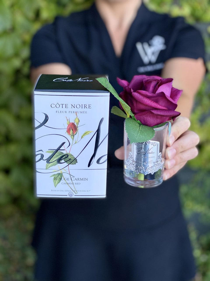 Côte Noire Perfumed Natural Touch Rose Bud Carmine Red
