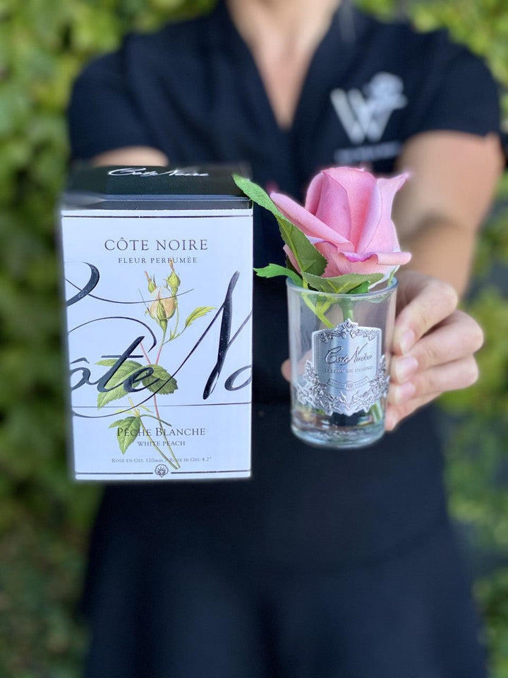 Côte Noire Perfumed Natural Touch Rose Bud White Peach
