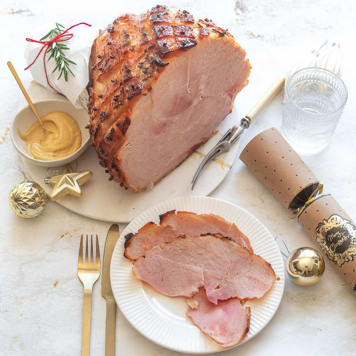 Champagne Christmas Ham - Half